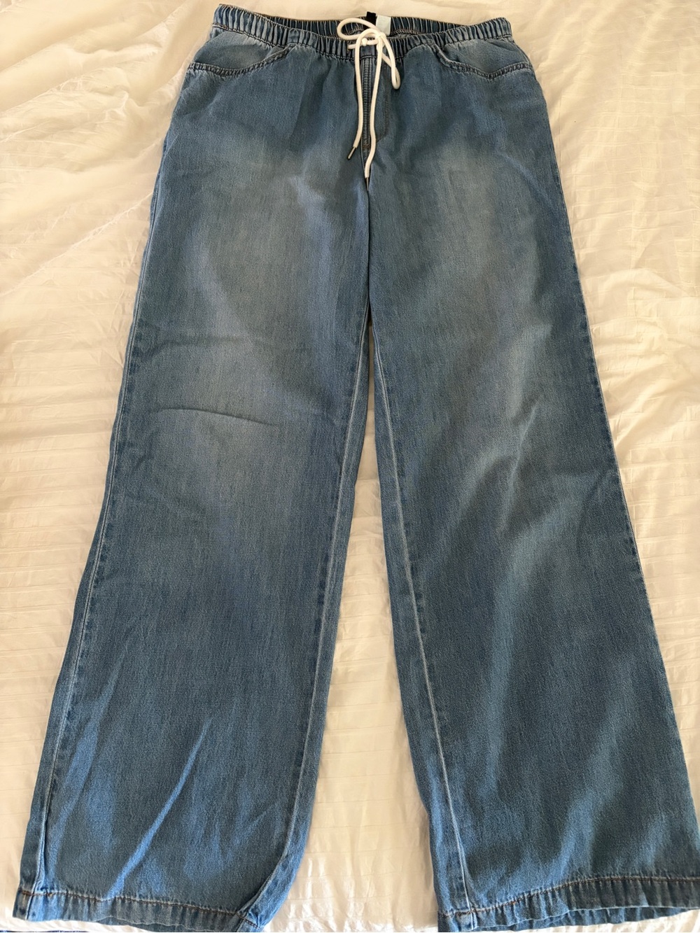 H&M Divided Wide Leg Drawstring Women’s Jeans